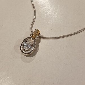 Monet CZ necklace